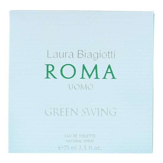 Laura Biagiotti Roma Uomo Green Swing Eau de Toilette 75ml Spray - Image 3