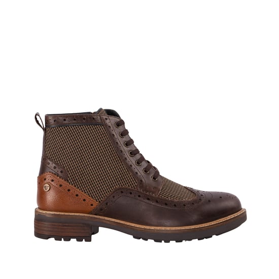 MENS SHERWOOD BROWN TWILL BOOT