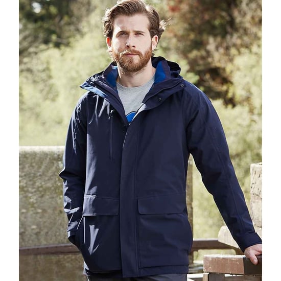 Craghoppers Mens Expert Kiwi Pro Stretch 3 in 1 Jacket (Dark Navy)