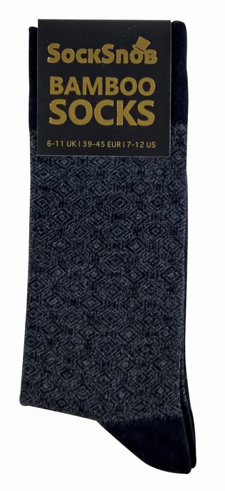 SOCK SNOB - Herrensocken mit Muster aus Bambus - Style 03 - Image 2
