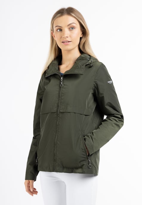 Dreimaster Übergangsjacke Damen Militäroliv - Image 3