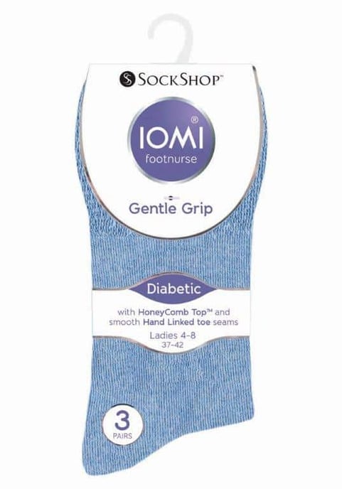 Damen 6er Pack nicht elastische Diabetikersocken mit handgekettelten Zehennähten - Image 2