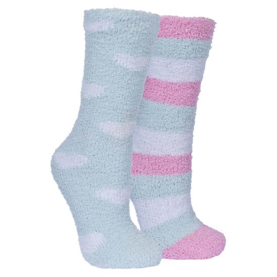 Trespass Womens/Ladies Snuggie Fluffy Tube Socks (2er-Pack) - Image 1