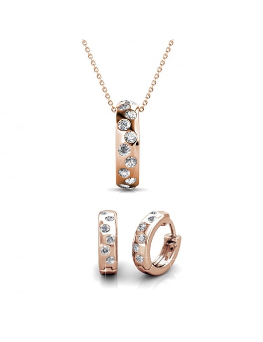 Set Freude: Rose Gold und Kristall - Image 1