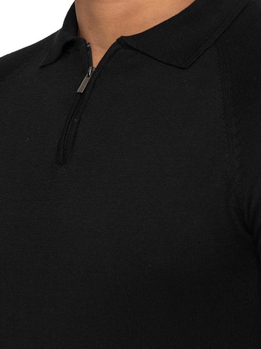 Enzo Milano | Herren Polo-Pullover mit halbem Reißverschluss - Image 3