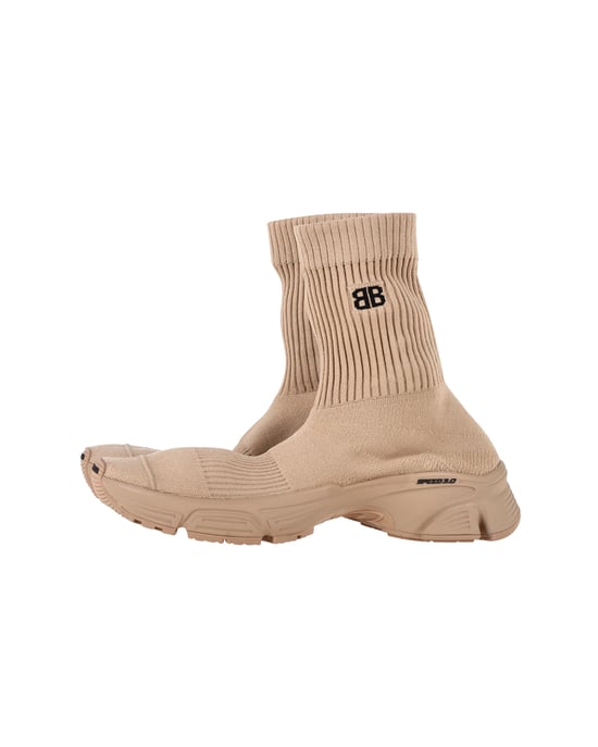 Balenciaga 3.0 Socken Sneakers aus beigem Polyester - Image 5