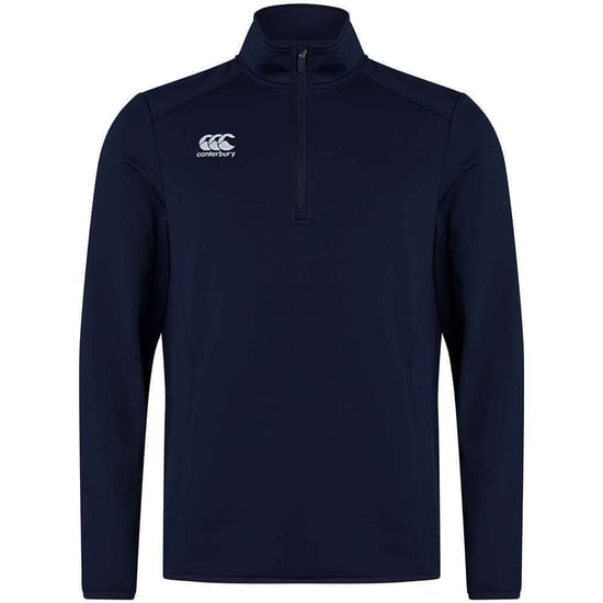 Canterbury Mens Club Zip Neck Track Top (Navy)