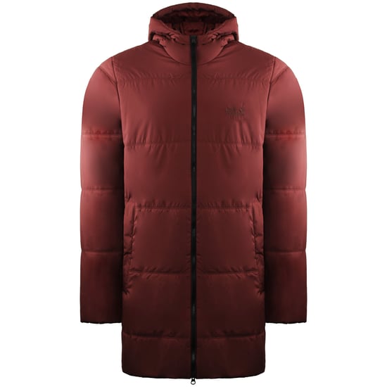Jack Wolfskin North York Herren Braune wattierte Parkajacke - Image 1