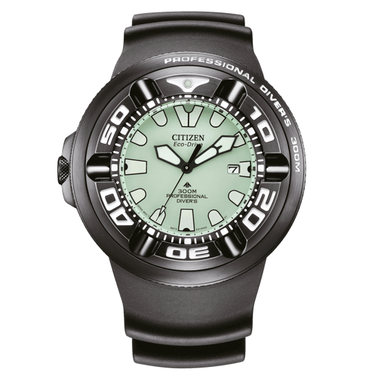 Citizen Promaster Marine Herren Uhr Schwarz BJ8055-04X - Image 1