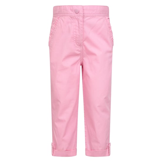 Mountain Warehouse Childrens/Kids Shore Capri Trousers (Pink)