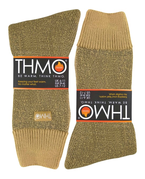 THMO - 1 Paar Herren dicke Fleece gefütterte warme Thermo-Socken für den Winter - Image 2