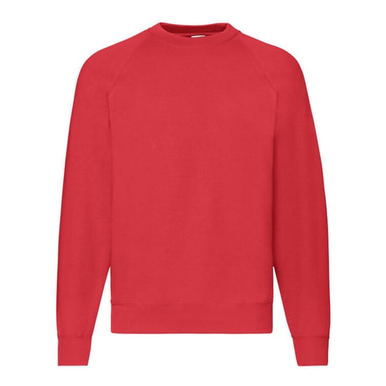 Fruit of the Loom - "Premium" Sweatshirt für Herren angesetzte Ärmel (Rot) - Image 1