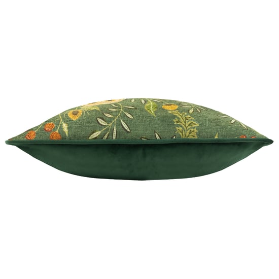 Evans Lichfield Hawthorn Owl Chenille Piped Cushion