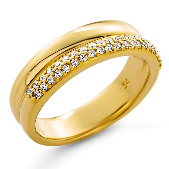 Orphelia 'Emily' Damen-Ring aus 925er Sterlingsilber – Gold ZR-7581/G - Image 1