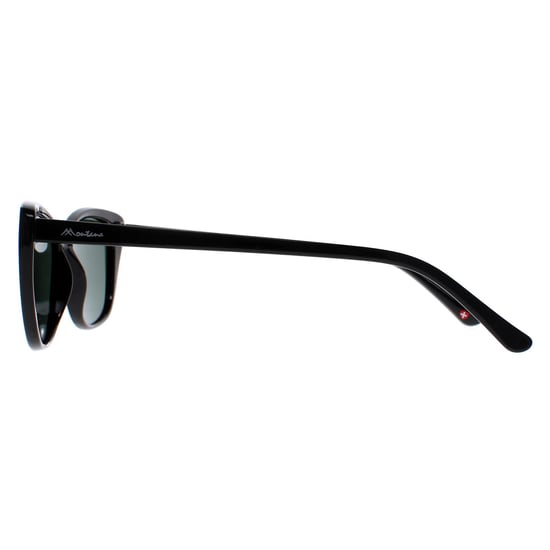 Montana Cat Eye Womens Black G15 Green Polarized MP42