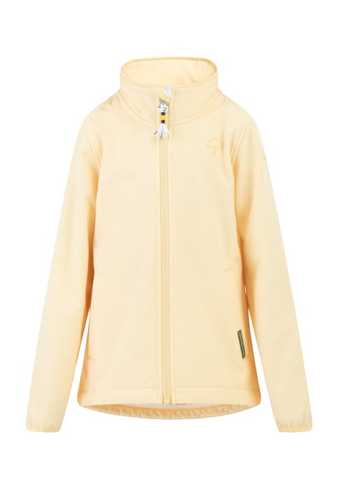 Schmuddelwedda Softshelljacke - recyceltes Material Mädchen Vanille-280 - Image 1