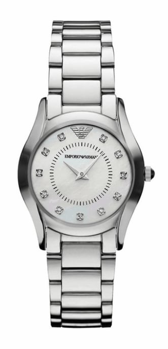 Emporio Armani Damenuhr Quartz Silber - Image 1