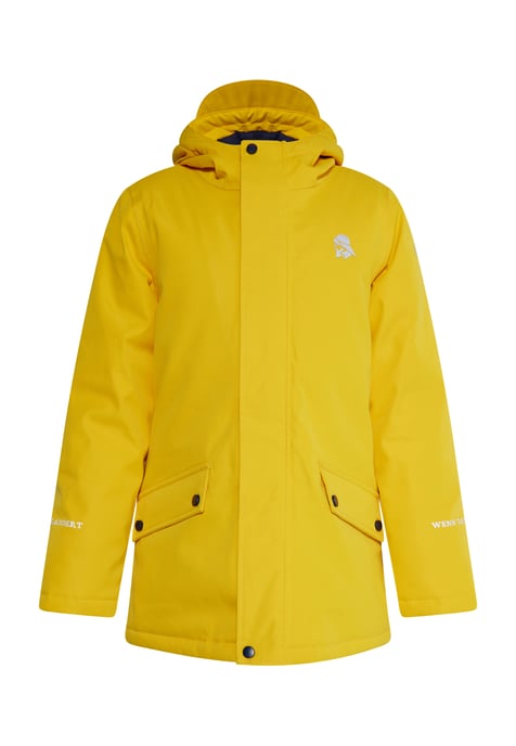 Schmuddelwedda Winterjacke Jungs dunkelgelb - Image 1