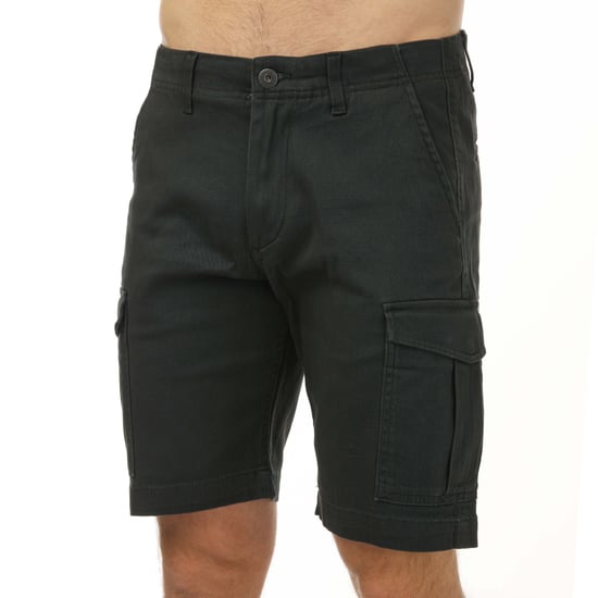 Men's Jack Jones Charlie Dave Cargo Shorts in Black