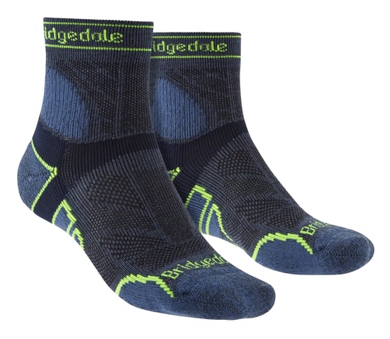 Bridgedale - Leichte Herren Laufsocken aus Merinowolle - Blau - Image 1
