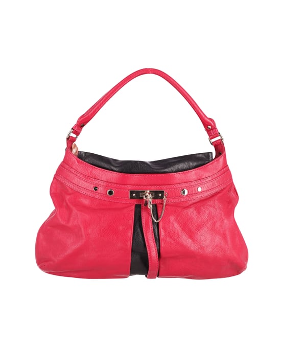 Marc Jacobs Lock it Up Camille Handtasche aus dunkelrosa Leder - Image 1