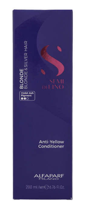 Alfaparf Semi Di Lino Anti-Yellow Conditioner. - Image 2