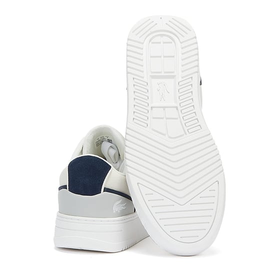 Lacoste L001 0321 1 Herrensneaker in weiß/navy/rot - Image 4