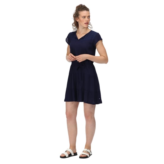 Regatta Damen/Damen Reanna Gestuftes Freizeitkleid (Marine) - Image 6