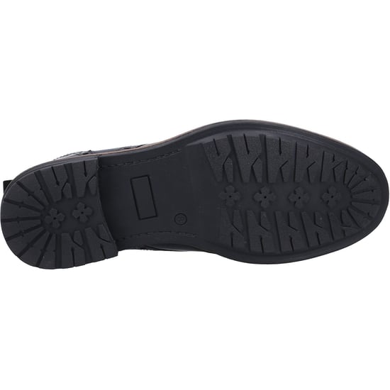 Hush Puppies Joshua Leder Herren Schwarz Stiefel - Image 3