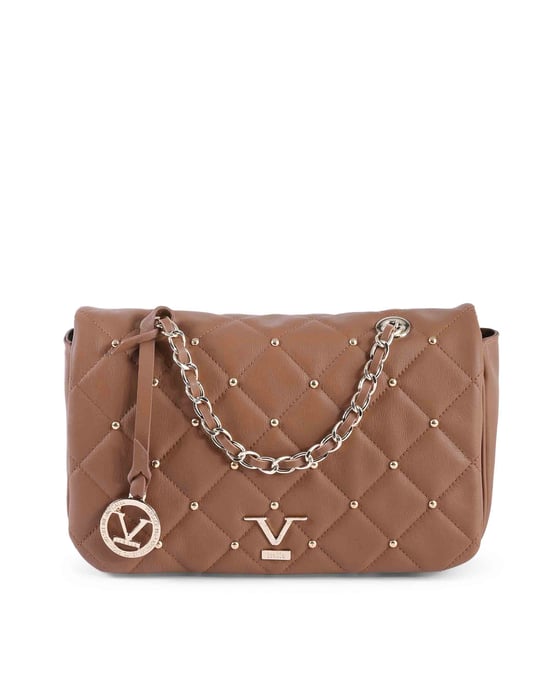V Italia Womens Handbag M392 Sauvage Cuoio Scuro