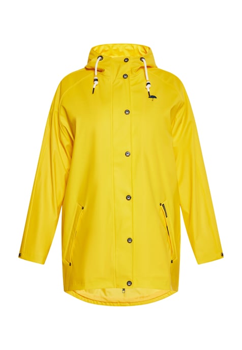 Schmuddelwedda Curvy Regenmantel Damen gelb - Image 1