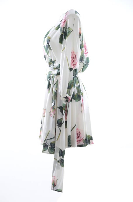 Dolce & Gabbana Women Flowers Mid-length dress - Image 3