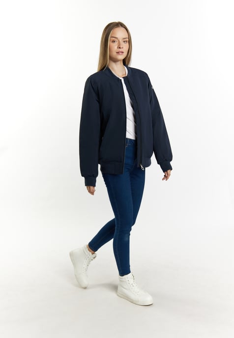 Dreimaster Wattierte Blousonjacke Damen Marine - Image 2