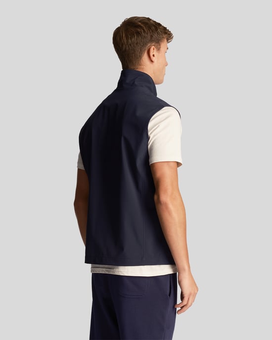 Lyle & Scott Softshell-Gilet für Herren in Marineblau - Image 3