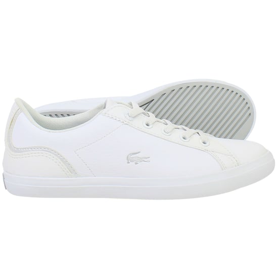 Lacoste Lerond 2223 1 JD Weiße Turnschuhe für Kinder - Image 2