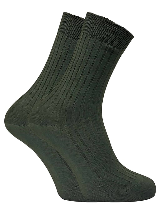 2 Paar Herren 100% Baumwolle atmungsaktiv Wandern Boot Socken - Image 1