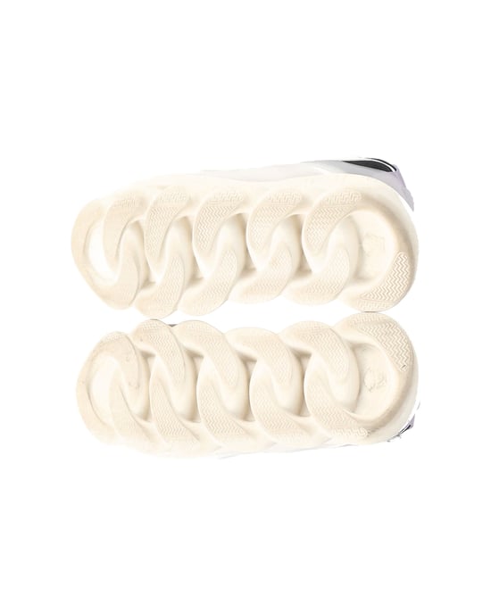 Versace Chain Reaction Sneaker aus weißem Leder - Image 5