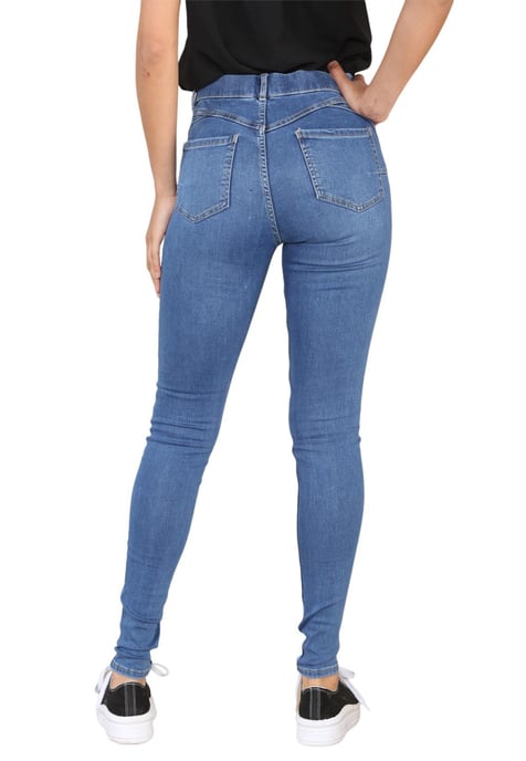Neue Look Womens Lift & Shape Super Skinny Denim Jeggings - Image 2