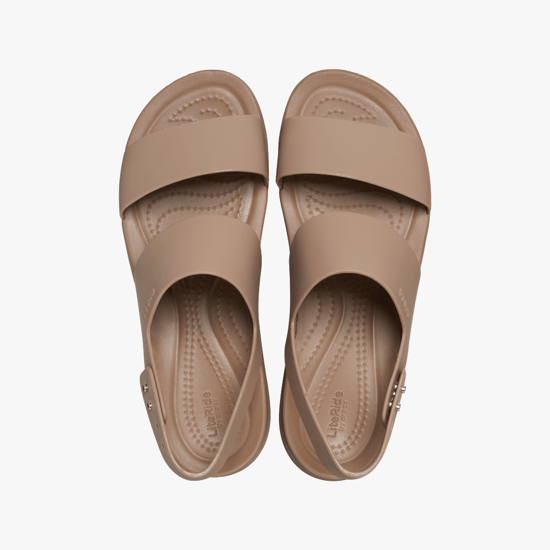 206453-2EL BROOKLYN LOW WEDGE Damensandalen Latte/Pilz - Image 3