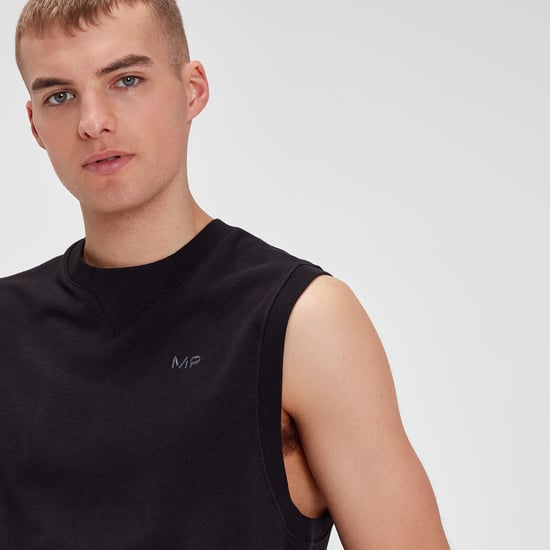 MP Men's Rest Day Tank - Washed Black - Image 4