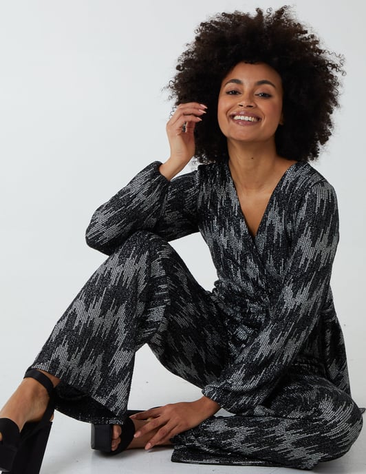 Wrap Tie Jumpsuit