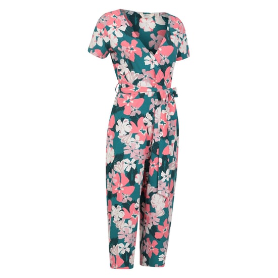Mountain Warehouse Womens/Ladies Santorini Floral Wrap Jumpsuit (Multicoloured)