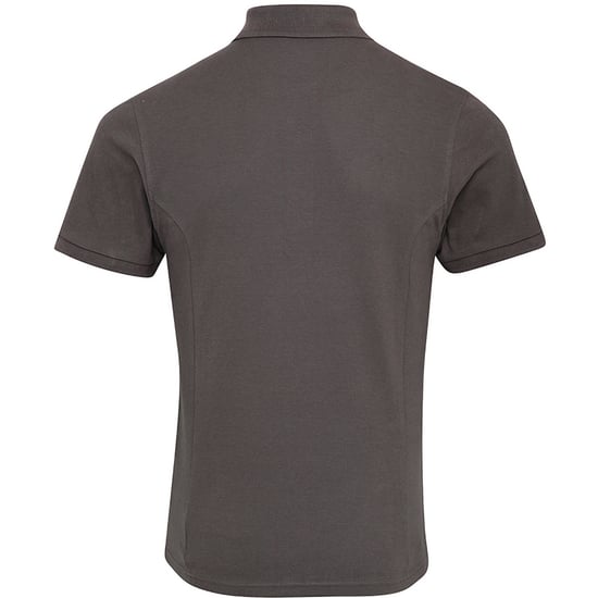 Premier Mens Coolchecker Plus Piqu Polo Shirt (dunkelgrau) - Image 2