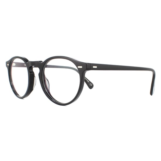 Oliver Peoples Brillenfassung Gregory Peck OV5186 1005 Schwarz Herren Damen - Image 2