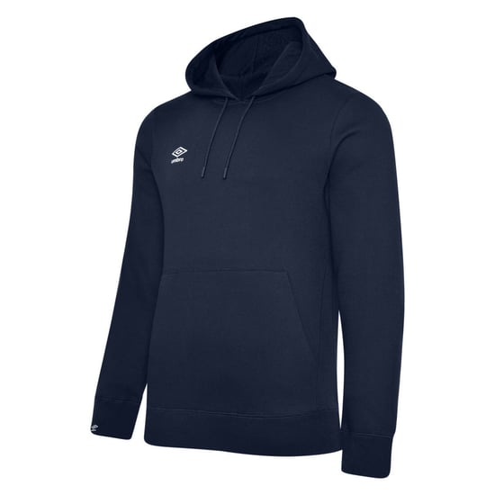 Umbro Childrens/Kids Club Leisure Hoodie (Navy/White)
