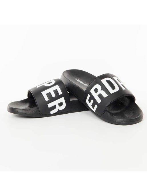 Superdry Herren Logo klassische Pool-Sandale - Image 2