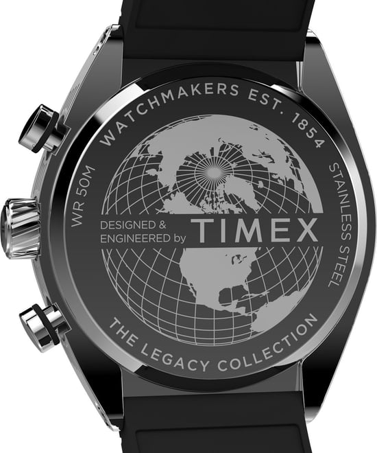 Timex Legacy Tonneau Herren Armbanduhr Schwarz TW2W64500 - Image 3