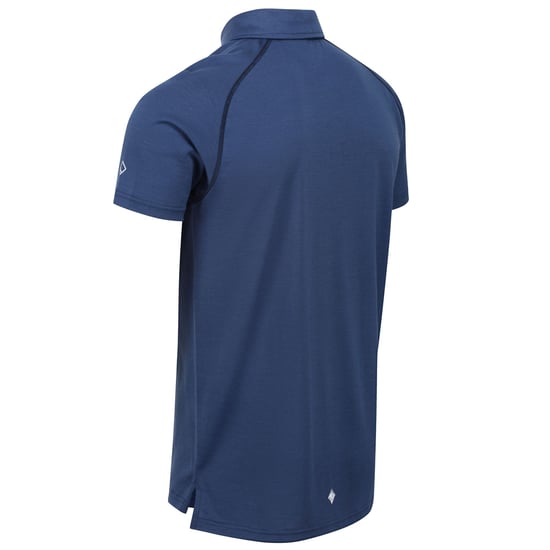 Regatta - "Kalter" Poloshirt für Herren (Dunkles Jeansbau) - Image 3