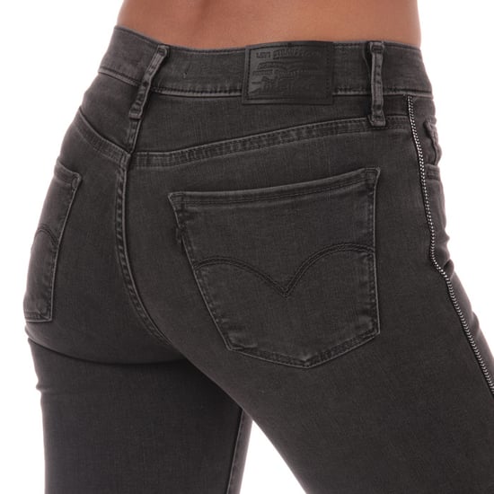Jean 710 Super Skinny Levis Pour Femme en Noir - Image 6