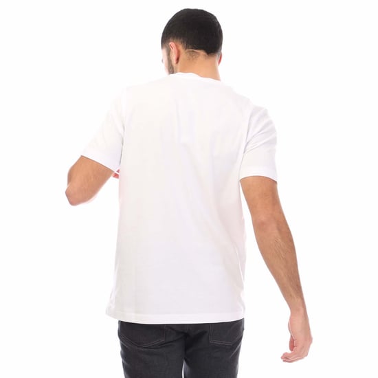 Diesel - T-shirt In Leuchtendem Weiß Mit Einfarbigem Logo - Image 3